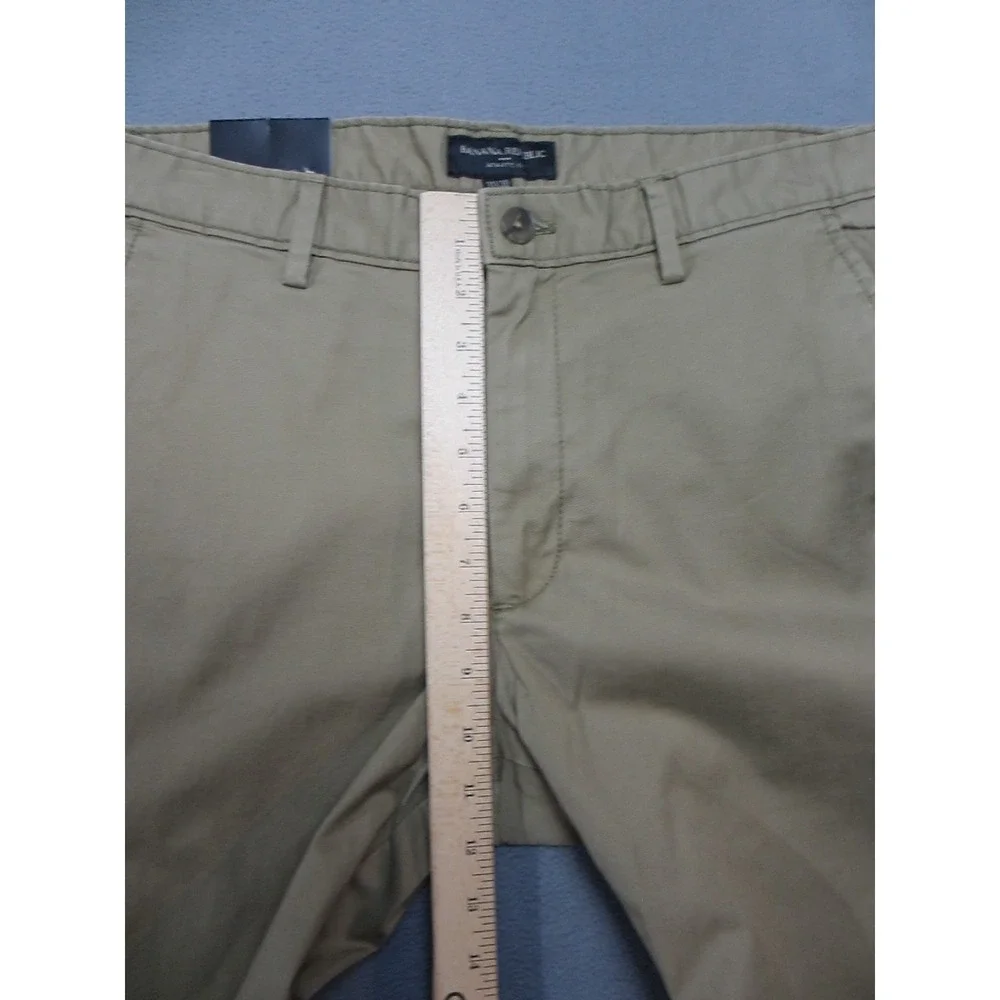 Banana Republic Pants Mens 31X30 Brown Acorn Stretch Athletic Lived-in Chino